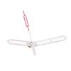 Nh35 Hands Modified Watch Pin Red Silver Color Hands Green Luminous Hands Suitable For Nh35 4R 7S Movement
