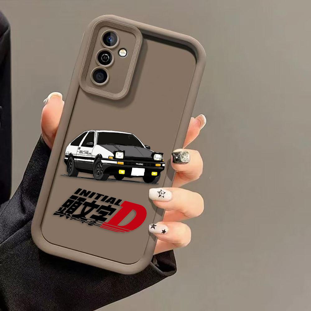 I-Initial D AE86 Tail Light Vehicle Phone Case For Samsung Galaxy S26 S25 S24 S23 S22 S21 FE S20 ULTRA PLUS TPU Case Shell Cover