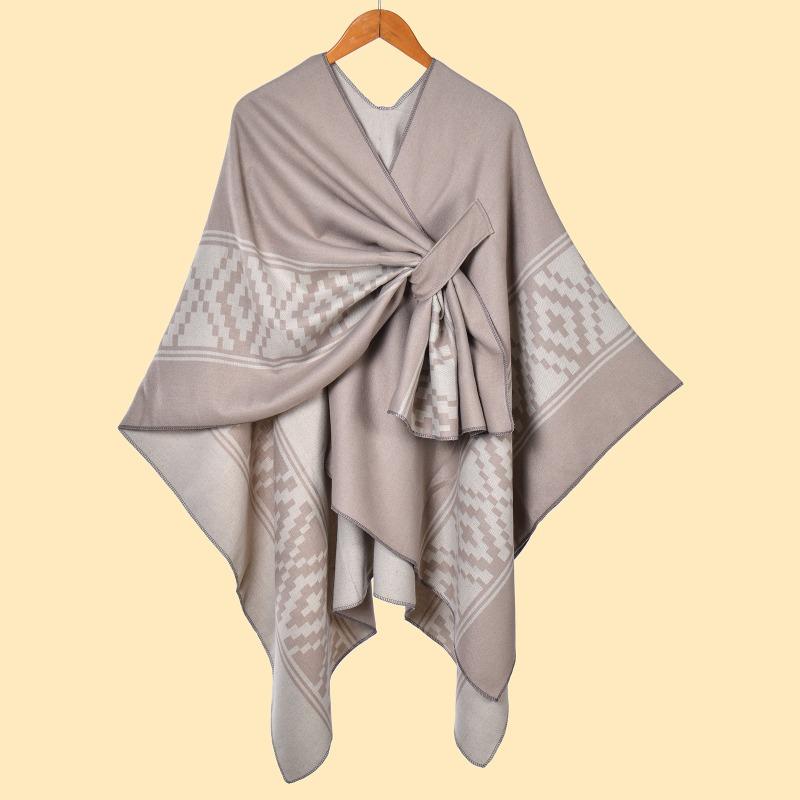 Spring and Autumn Ladies Shawl New Versatile Multifunctional Oblique Strap Travel Photo External Shawl Hot Sale