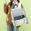 Breathable Pet Carrier Backpack Large Capacity Portable Pet Bag Cat Outing Backpack  Outdoor.