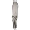 European and American Solid Color Vertical Feeling Floor Dragging Satin Trendy Loose Casual Pants