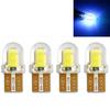 4Pcs 12V Car T10 W5W LED COB Silicone Bright Turn Signal Side Light