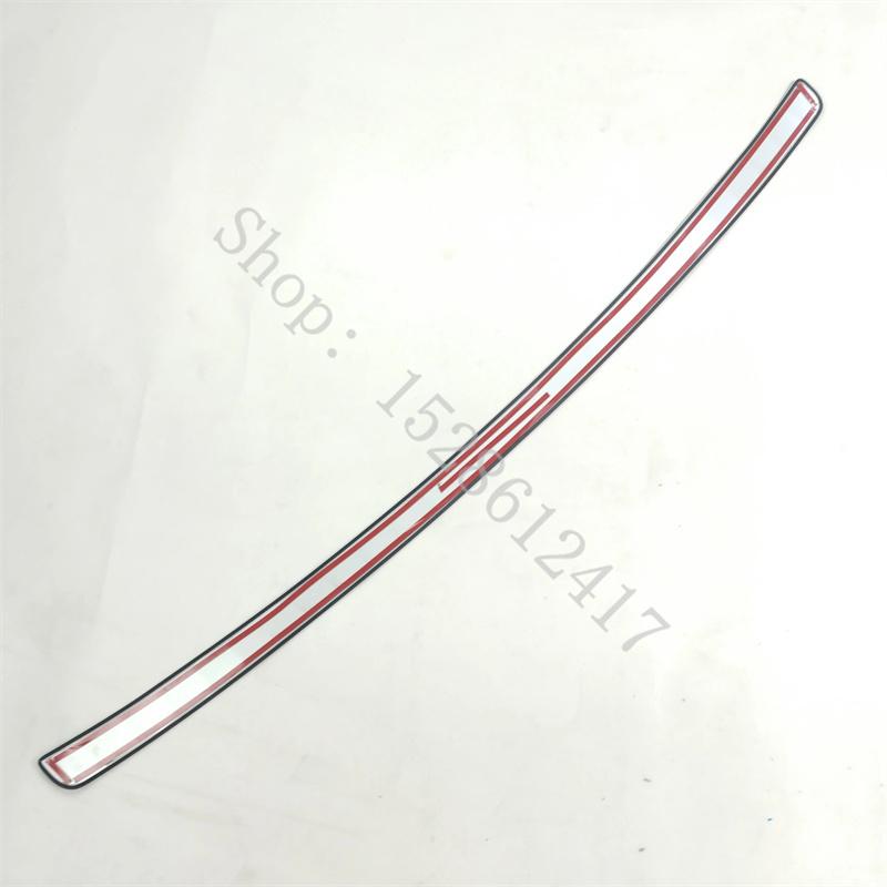 For 2016 2017~ Peugeot 3008 3008GT Stainless Steel Car Door Rear Bumper Protector Sill Trunk Tread Plate Trim Car Styling