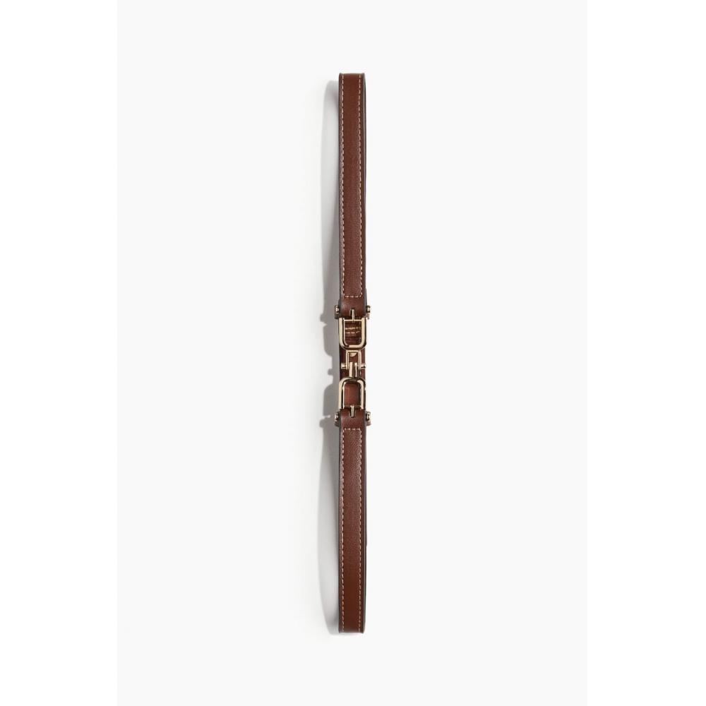 

H M Skinny Belt Brown