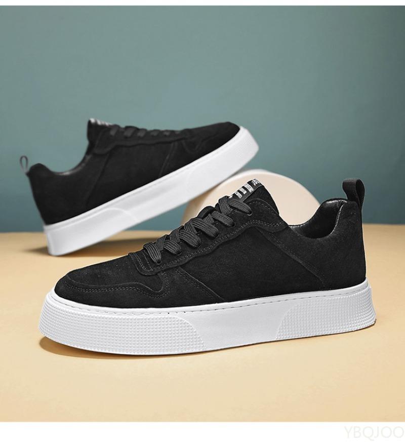 Men's Spring New Soft Soled Lightweight Breathable Comfortable Color Blocked Board Shoes Versatile Fashion Casual Sports Shoes