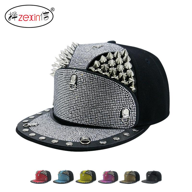 Cappello snapback regolabile stile hip-hop alla moda per Cappello snapback regolabile stile hip-hop alla moda per