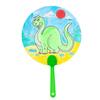 Children's DIY Cartoon Round Fan Coloring Kit