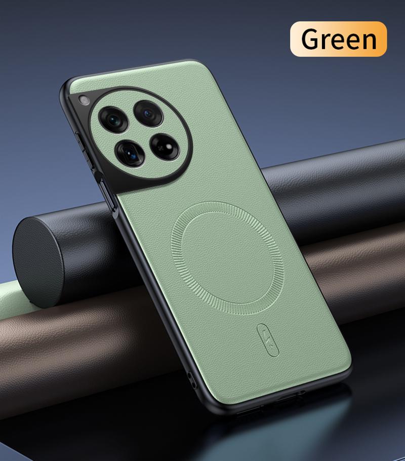 For Oneplus Ace3 Case Magnetic Leather Shield Cover For Oneplus Ace3 High Quality Anti-Fingerprint Non-Slip PC+TPU