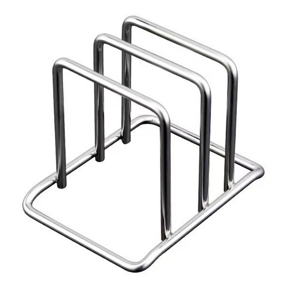 

Kitchen Storage Organizer Multi-functional Kitchen Rack Stainless Steel Countertop Organizer for Cutting Boards Pot Lids