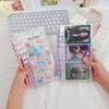 Korean Transparent K-Pop Card & Sticker Storage Album - 3-inch Loose-Leaf Multifunctional Photo & Collector Album