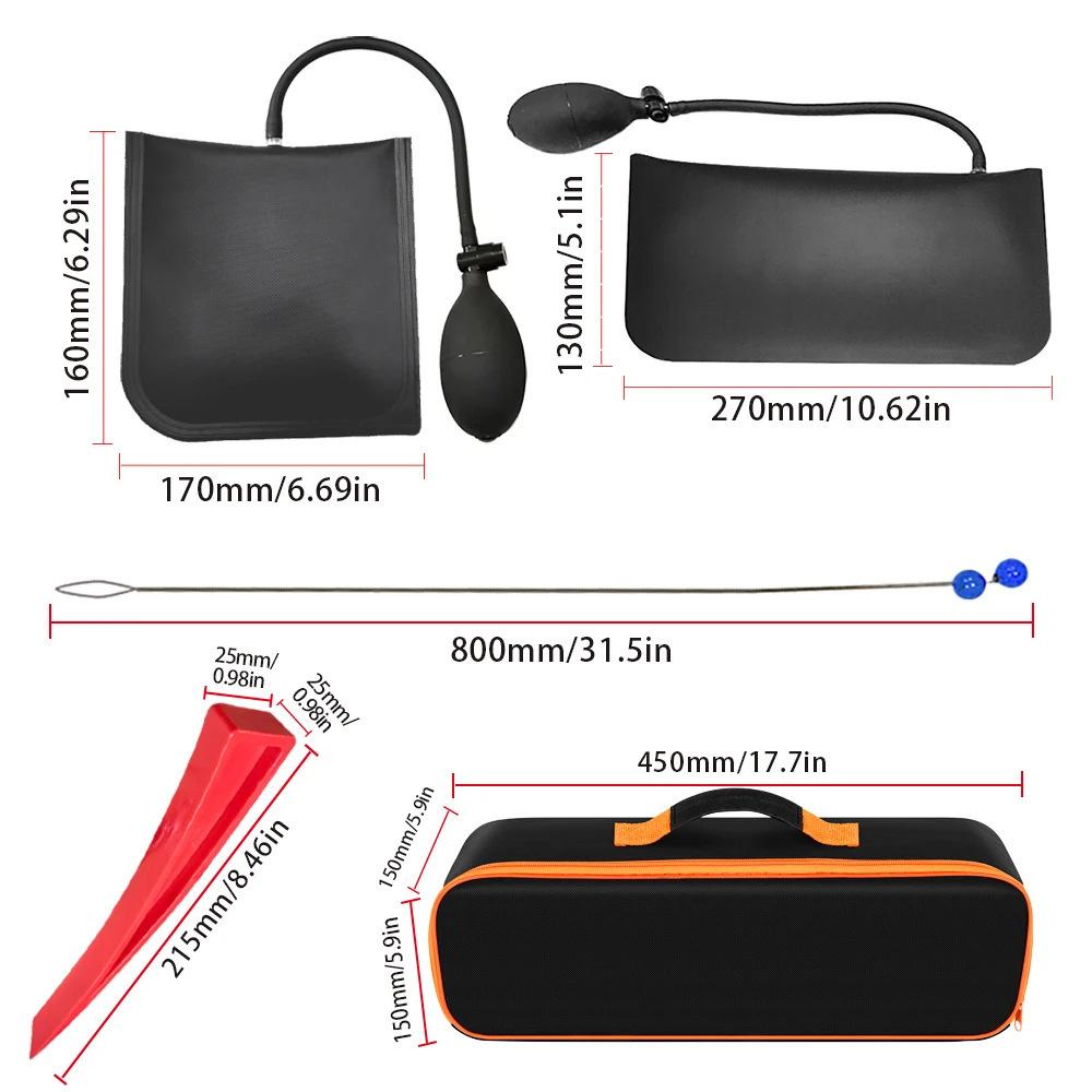22-Piece Automotive Repair Kit for Routine Vehicle Maintenance, Portable Repair Tools, Stainless Steel Pin Puller Tool Set,Multi-Purpose Tool