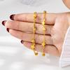 Light Luxury Style Bracelet Trendy Simple Double Layer Star Cat Eye Ball Bracelet for Women