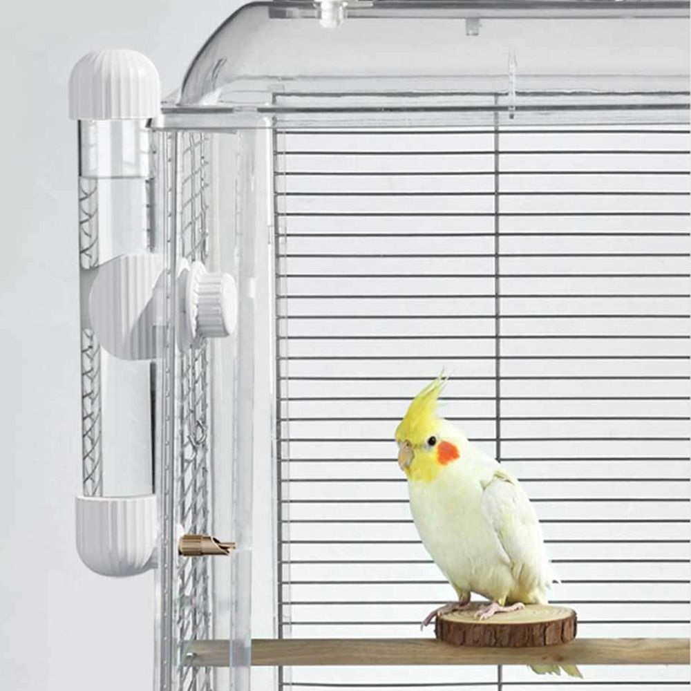 220/280ml Wasserspender Automatisch für Haustiervögel Tragbarer Vogeltränker