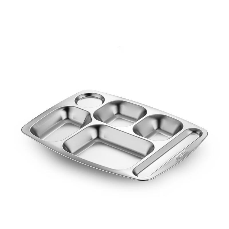 

LISM Разделенная обеденная тарелка из нержавеющей стали 304 (2-Pack)