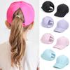 Mode Kinderen Baseballpet Voor Meisjes Jongens Zon Hoed Holle Achterkant Paardenstaart Petten Kinderen Snapback Hip Hop Petten Verstelbare Botten Petten