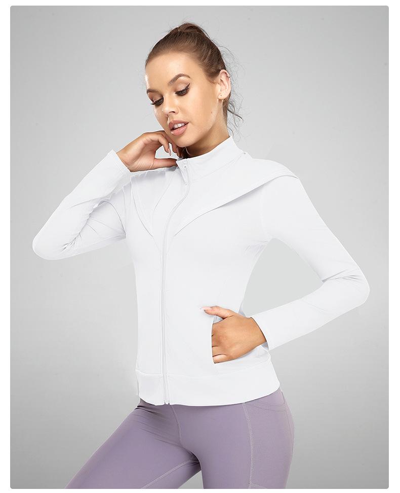 Women's Air Layer Hooded Jacket & Casual Loose Sportswear Set