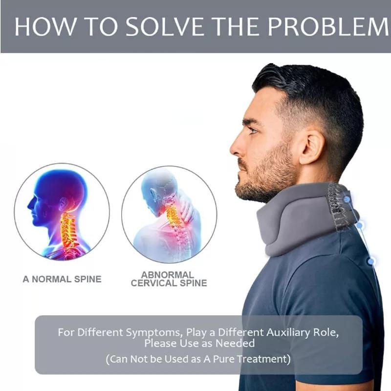 Comfortable And Breathable Neck Support Pillow For Correcting Forward Head Posture