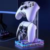 Universal Gamepad Controller Bracket Headphone Stand Hanger Storage Rack Compatible for Game Handle Base Support Holder