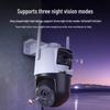 Dahua 8MP Dual-Lens 4G Solar PTZ Outdoor Camera with Full-Color Night Vision CN plug (adapter included)