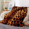 Manta de Franela Suave con Estampado de Rayas de Cebra Coloridas, Leopardo y Tigre, Manta de Tiro Cómoda para Picnic, Camas, Hogar