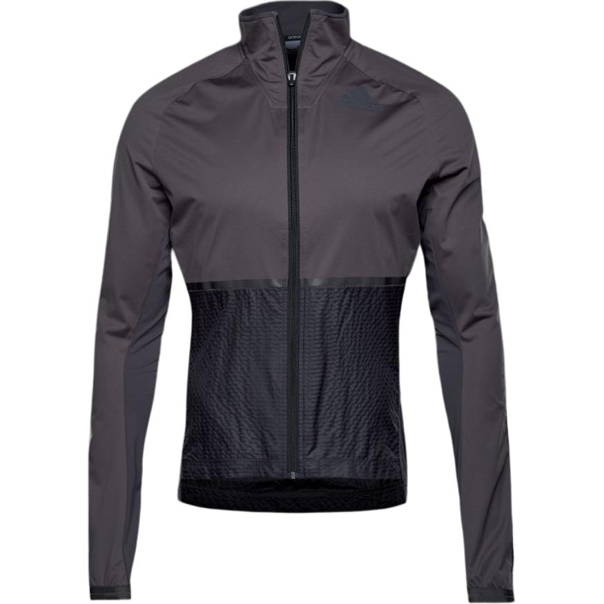 

Adidas Adizero Stand Collar Zip Slim Fit Long Sleeve Jacket Men Jackets Black S99687 M