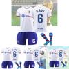 2324 Barcelona Away Jersey Messi 8 Pedro 9 Lewandowski 30 Children's Soccer Jersey