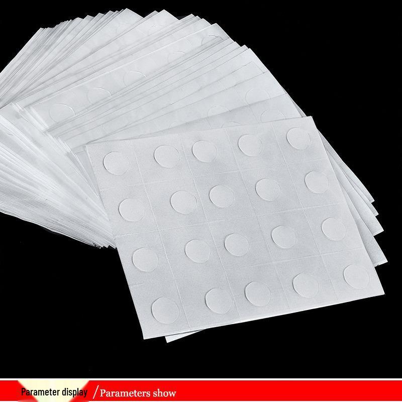 Traceless Super Sticky Transparent Round Glue Dots for Weddings, Birthdays, and Parties