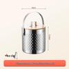 Double-Wall Insulated Ice Bucket