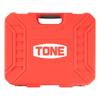 [Tone] Combination Tool Set K700 (1/2 inch drive) 57-Piece Red