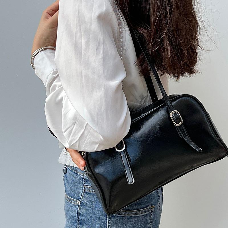 Green Korean Casual Shoulder Bag - Versatile Women's Handbag