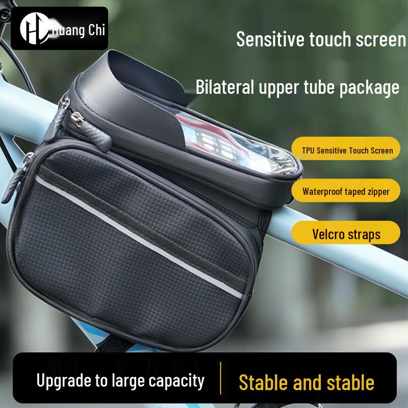 Waterproof Bicycle Front Frame Phone Bag