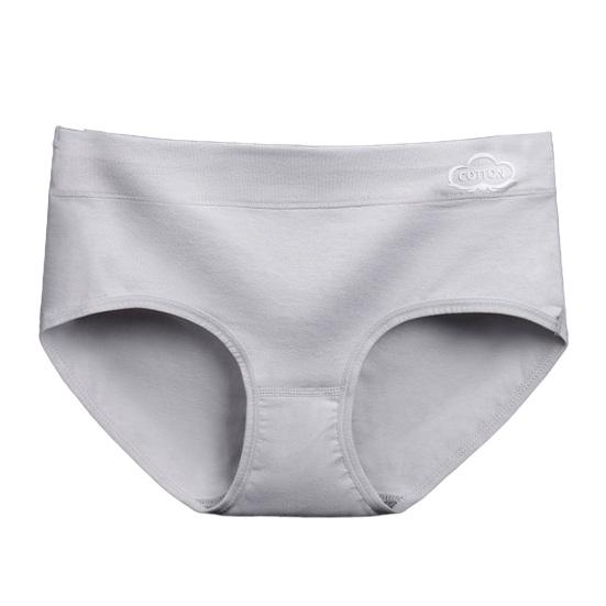 Cotton Underwear for Women Mid Waisted Full Coverage Ladies Briefs Soft Breathable Moisture Wicking Panties