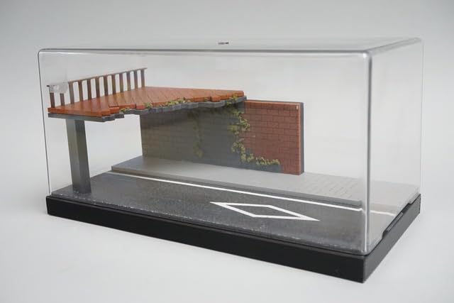FREESTYLE Collector SHOUCANGJIA Underpass Diorama Street Corner with Overpass and Wall SCJ82001 1/64