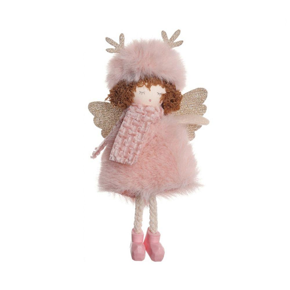 Handmade Christmas Angel Girl Ornaments Cartoon Xmas Tree Pendant Party Favors