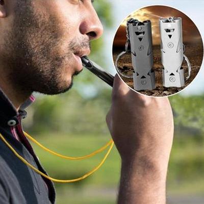 150 Decibel roestvrijstalen noodfluitje