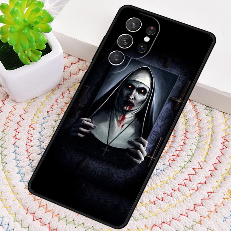 The Nun Valak Horror TPU Phone Case For Samsung Galaxy Note 10 Pro S26 S25 S24 S23 S22 Ultra Plus S21 FE S20 Shockproof Cover