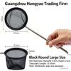 Fishing Landing Net Rustproof Corrosion Resistant Stainless Steel Fishing Net For Catchin Fish Shrimp Tank Aquarium Accessories