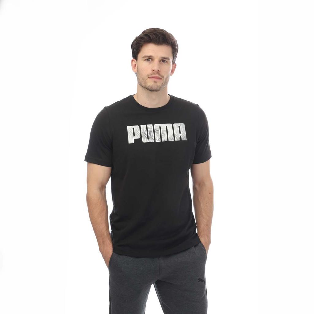 Puma Men's Sportstyle Logo T-Shirt