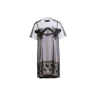Logo Print Casual Sporty Round Neck Short Sleeve T-Shirt Dress Women Dresses Multicolor H59017