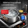 Zhigao 3500W Commercial Induction Cooker - High Power Stir-fry Model for Home and Restaurant Use
