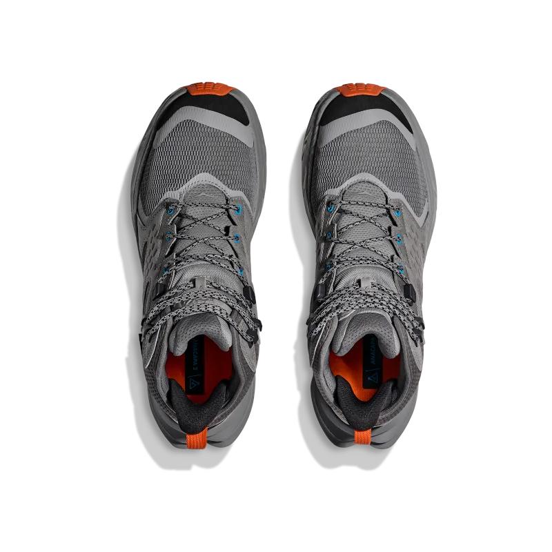 HOKA One One Anacapa 2 Mid top Wandelschoenen Heren Grijs Zwart 1141633-GLCTC