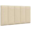 Bed Frame without Mattress  Hanko  Cream 80x200 cm Fabric