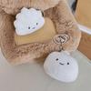 Dumpling Key Chain Pendant,Creative Cute Little Doll,Plush Toy Bag Hanging Ornament,Ordinary Key Tool