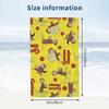 Curious George Bath Fast Water Quick Bath Large Instant Water Antibacterial and Odor Big Face For Home Commercial 80x130cm Towel, Microfiber,