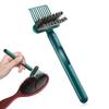 Venzina® Hair Comb Cleaner Brush Hair Brush Cleaning Tool Cleaner 2-in-1 Tangled Hair Remover Tool for Removing Hair Dust, Home or Salon Use