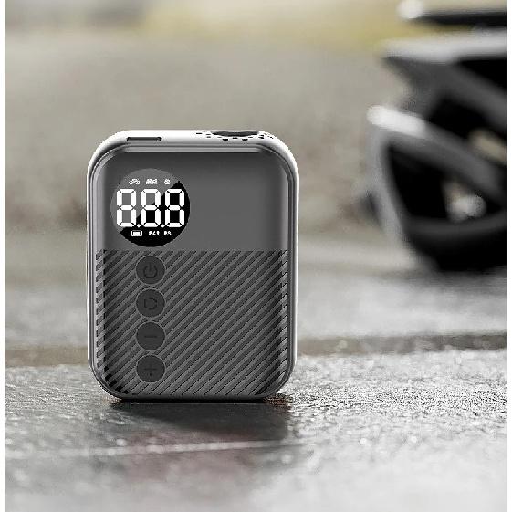 TWTOPSE Cycling Bike Mini Wireless Inflatable Pump Portable Bicycle Electric Vehicle Tire Inflator Smart Digital Display Pump