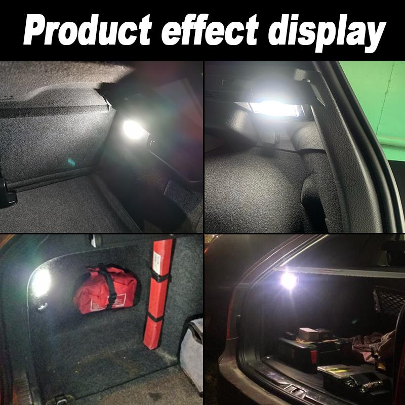 1pc/2pcs White 12V for Fabia(Type 6Y) 4D 2000-2007 (Type 5J) 5D Hatchback 2007-up LED Luggage Compartment Trunk Boot Lights
