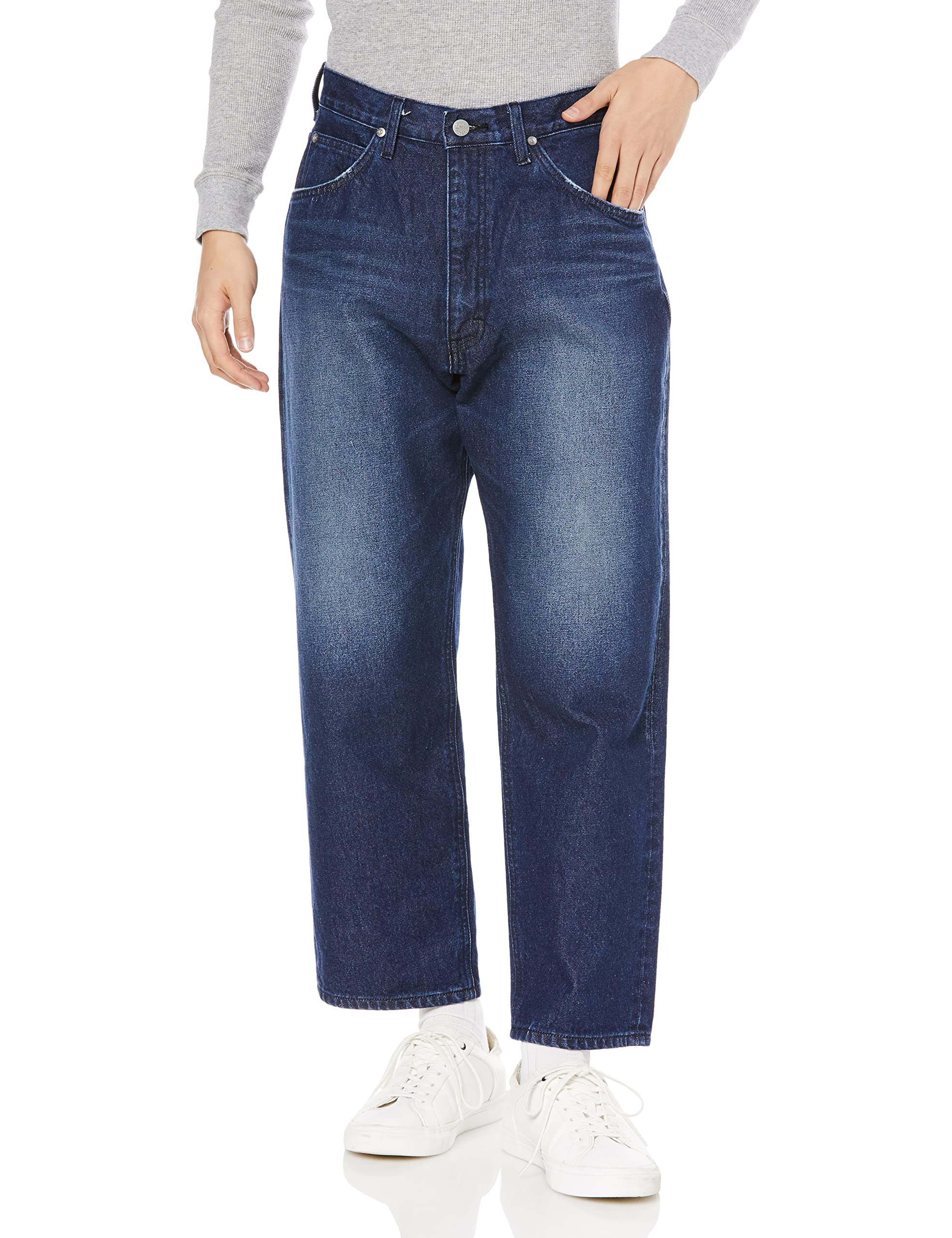 

Lee Jeans Деним Свободный Размер LM3765 [Официальный] Мужские Широкие Брюки, Посадка, Синий, S, синий