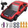 1:24 Scale 2.4GHz High-Speed Drift RC Car with Four-Wheel Drive