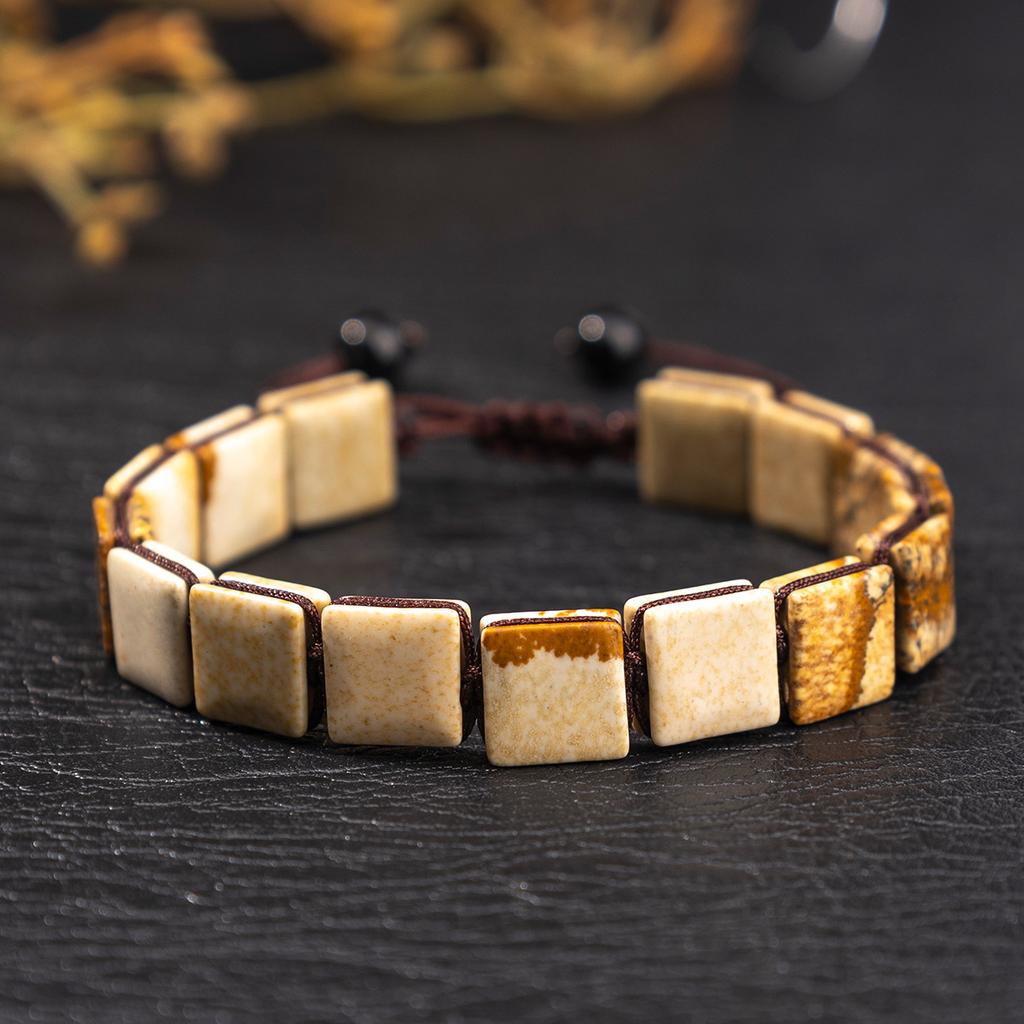 Crystal bracelet, natural amethyst bead, bracelet, natural stone, adjustable wristband,Christmas gift, Valentine's Day gift, girlfriend gift